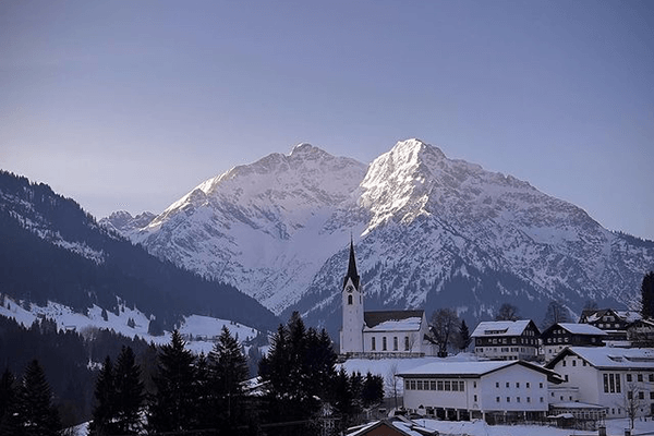 Kleinwalsertal, church