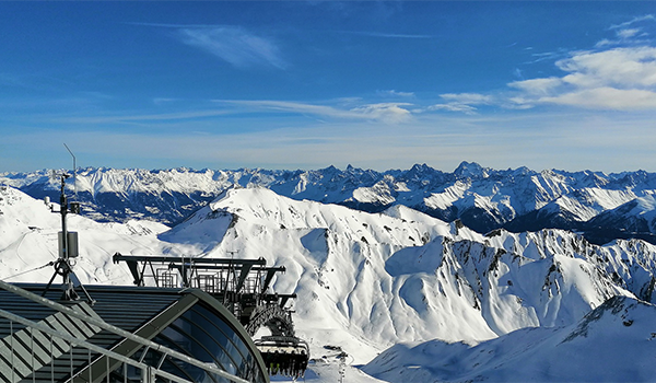 Sunny Serfaus almost a guaranteed win for a family ski holiday.